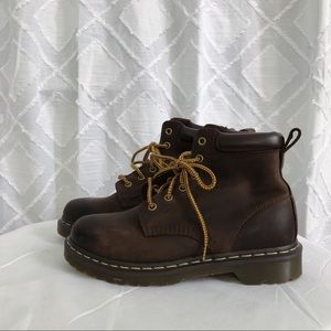 Dr Martens 939 Ben 6 eye collared brown boot